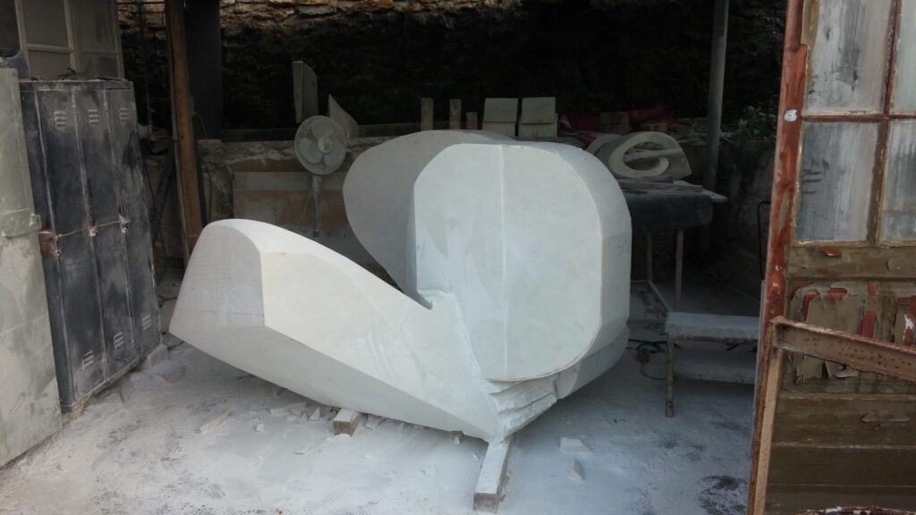 The making of a marble sculpture - 04 The making of a marble sculpture - 04