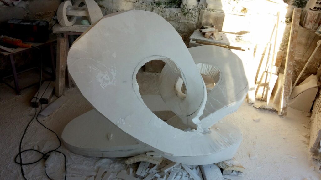 The making of a marble sculpture - 07 The making of a marble sculpture - 07